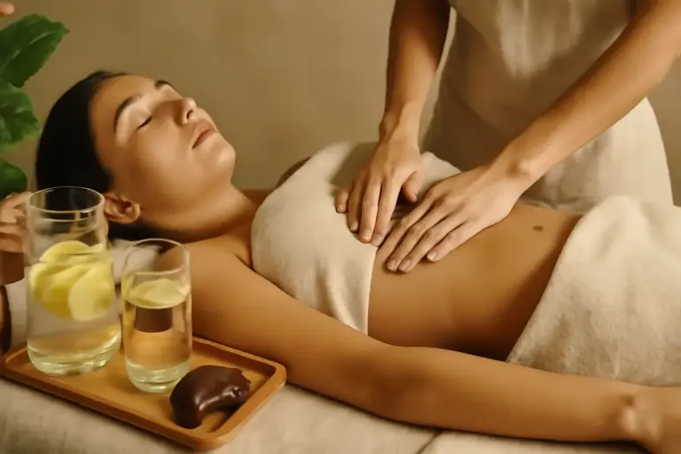 Depurare il corpo attraverso il massaggio: il rituale olistico che sostiene fegato e reni