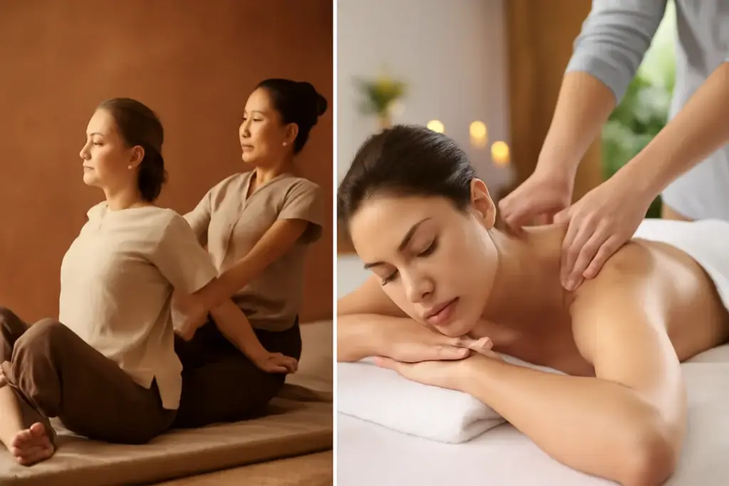 Cosa cambia tra massaggio thailandese e massaggio californiano? Il dettaglio che fa la differenza sui risultati