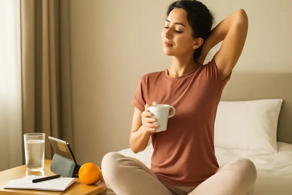 Routine di benessere corpo-mente da fare al mattino: piccoli gesti, grande energia