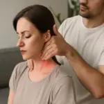 Massaggio per cervicale infiammata: il movimento ideale che allevia il dolore senza stressare la zona