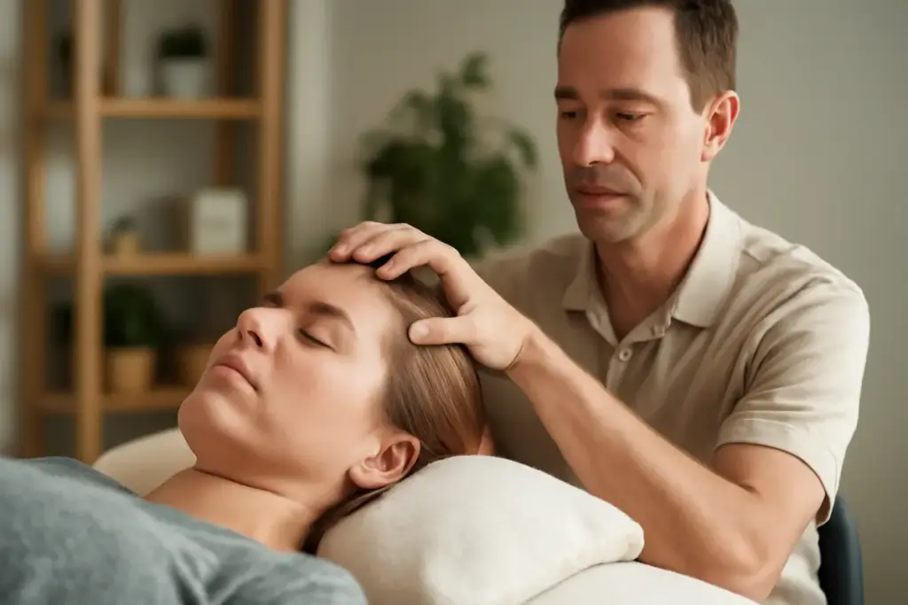Miglior massaggio per cefalea tensiva: perché scegliere la tecnica craniosacrale fa la differenza