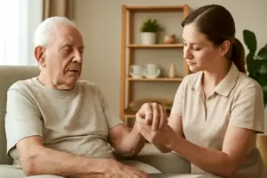 Massaggio olistico per anziani: come adattare la tecnica per articolazioni delicate e massimo comfort