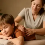 Portare i bambini al massaggio: l’approccio dolce che può migliorare calma ed equilibrio emotivo