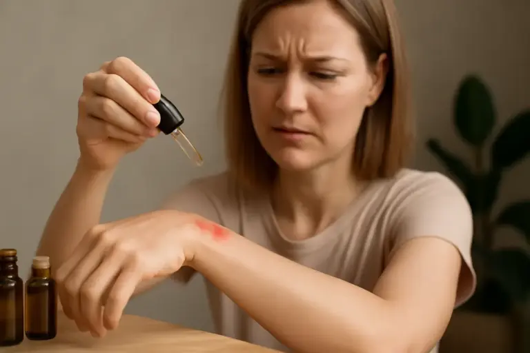 Cosa evitare quando usi oli essenziali nei rimedi olistici? L’errore che può dare fastidio alla pelle